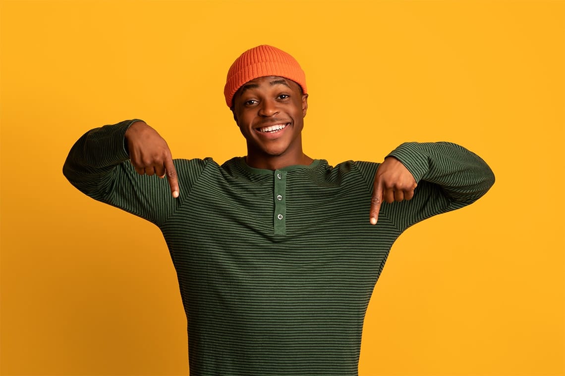 Where I can link my new website