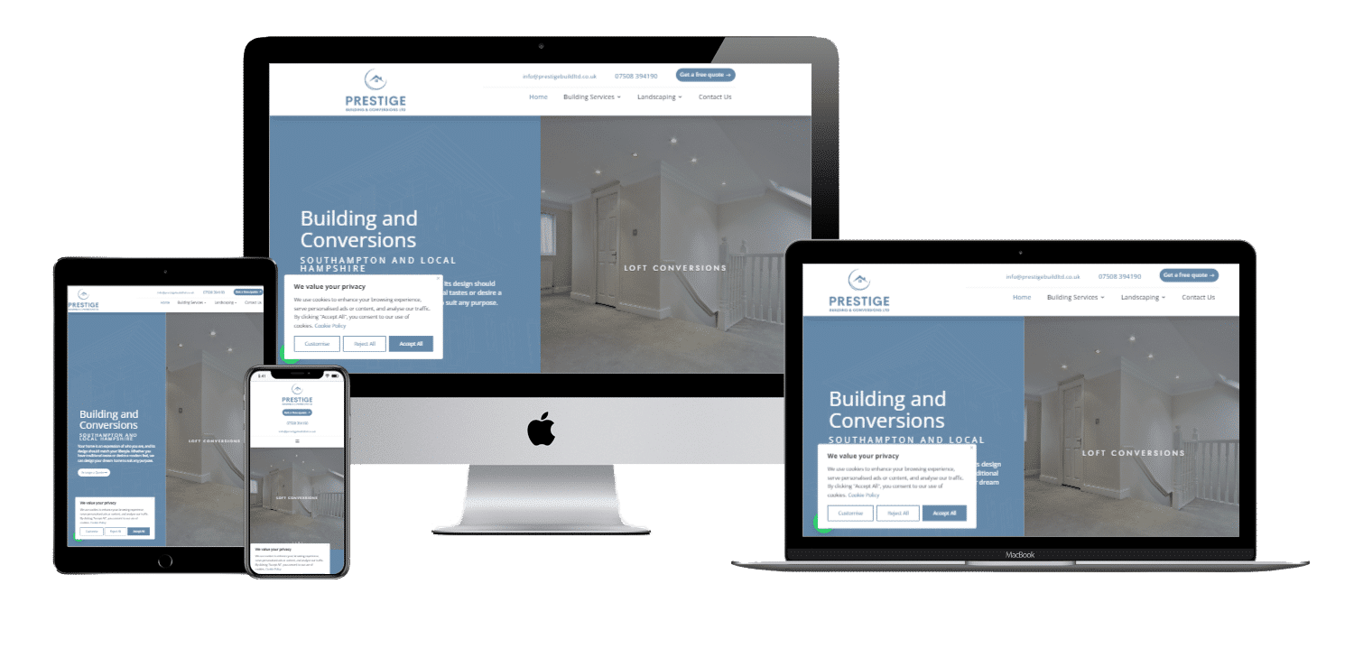 Building conversions Southampton web design