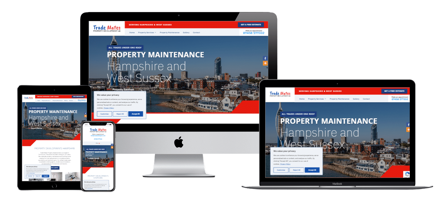 Property Maintenance Portsmouth Web Design