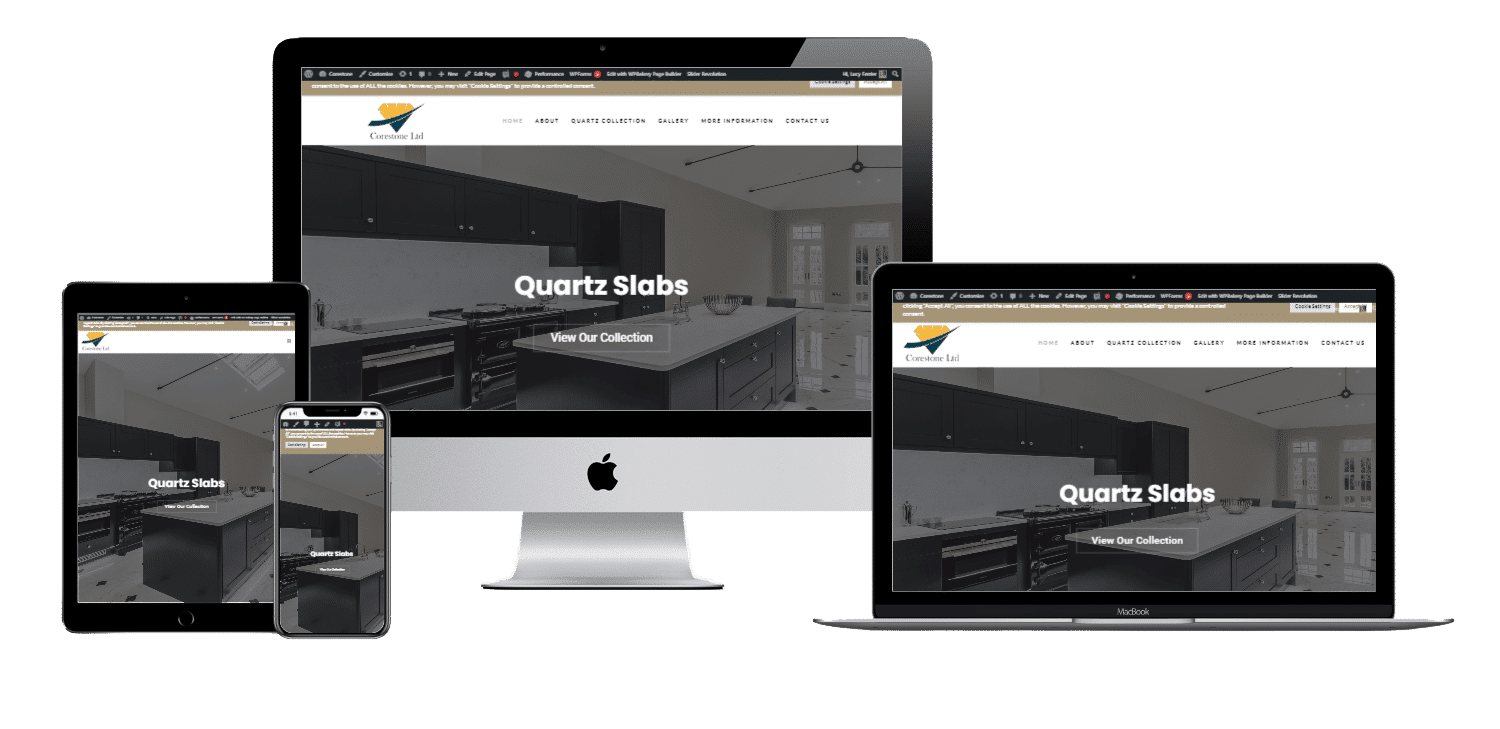 Quartz slabs Southampton web design