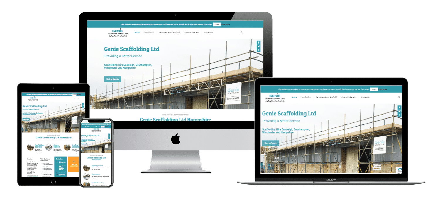 Scaffolding Hire Eastleigh web design