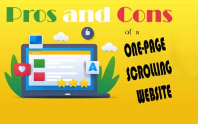 Pros and Cons of a One-Page Scrolling Website